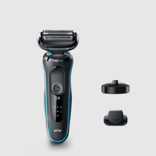 Braun/博朗 電動剃須刀M4200CS 薄荷藍(lán)色 好剃易洗，免拆洗，干濕雙剃，全身防水，浮動3刀頭，輕松剃凈胡須