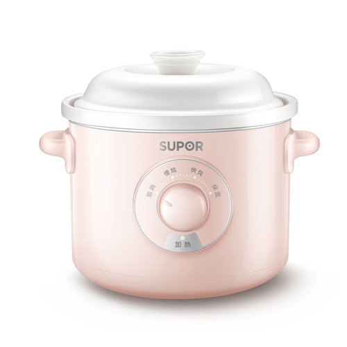 supor/蘇泊爾 電燉鍋電燉盅 煲湯鍋燉湯鍋 煮粥鍋 白陶瓷內膽DG30YK21