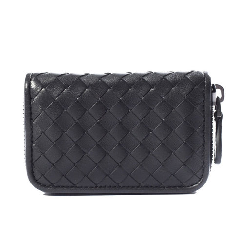 BOTTEGA VENETA 寶緹嘉 女士羊皮短款拉鏈錢包錢夾 114075 V001N