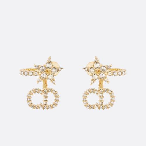  DIOR迪奧 22年秋冬 女士 耳環 Clair D Lune 耳環 E1099CDLCY_D301 預定商品1-3周發貨