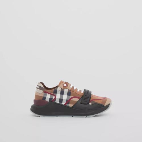  BURBERRY 22年秋冬 男士 格紋棉質(zhì)運(yùn)動(dòng)鞋 80529711
