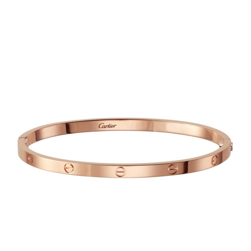 CARTIER/卡地亞 LOVE小號款18K金玫瑰金手鐲 B6047315