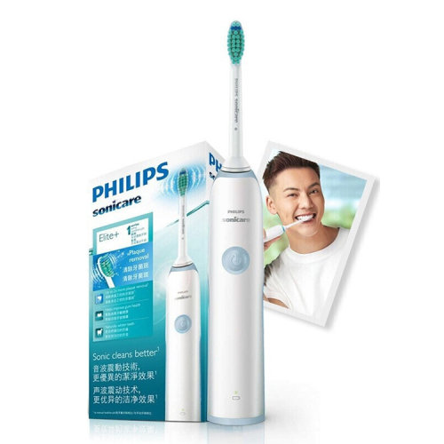 Philips/飛利浦 電動牙刷 成人聲波震動 自動牙刷(自帶刷頭*1) HX3216/01淺藍(lán)色