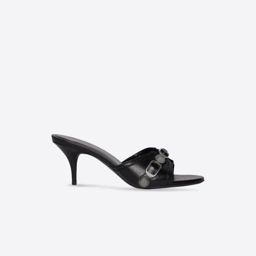  BALENCIAGA巴黎世家 22年春夏 女士 高跟涼鞋 CAGOLE 70MM 涼鞋 694347WAD4E1081