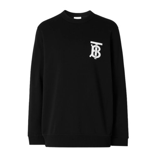 BURBERRY/博柏利 專(zhuān)屬標(biāo)識(shí)圖案棉質(zhì)運(yùn)動(dòng)衫男衛(wèi)衣80246021