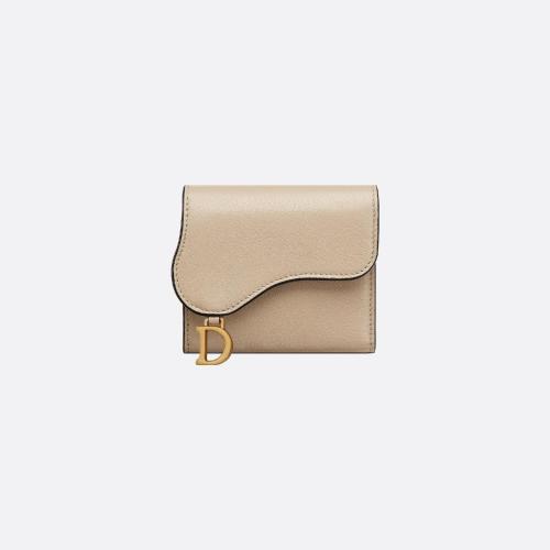  DIOR迪奧 22年秋冬 女士 錢包 Portefeuille Lotus Saddle S5652CCEH_M116
