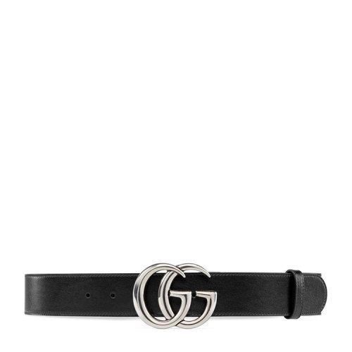 GUCCI/古馳 雙G帶扣寬版腰帶 400593 0YA0P