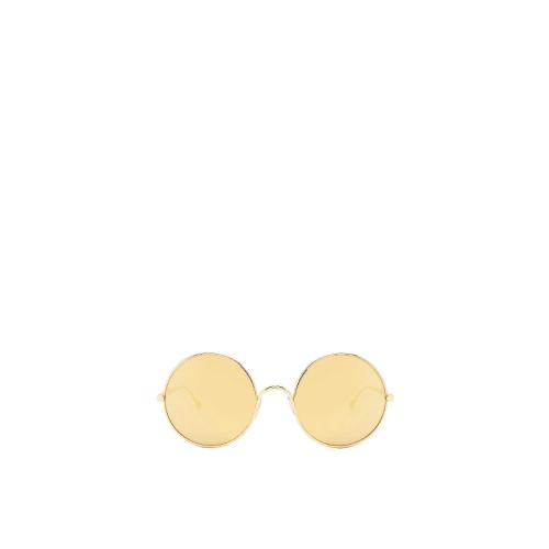  LOEWE羅意威 22年秋冬 女士 太陽眼鏡 Round sunglasses in metal G832444X02-2952 預定商品2-8周發貨