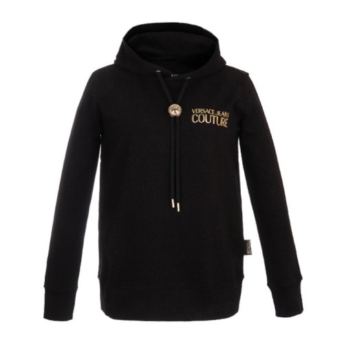  VERSACE JEANS COUTURE 女士黑色棉質夾克外套 B6HVA778 13956 899 PLFSX