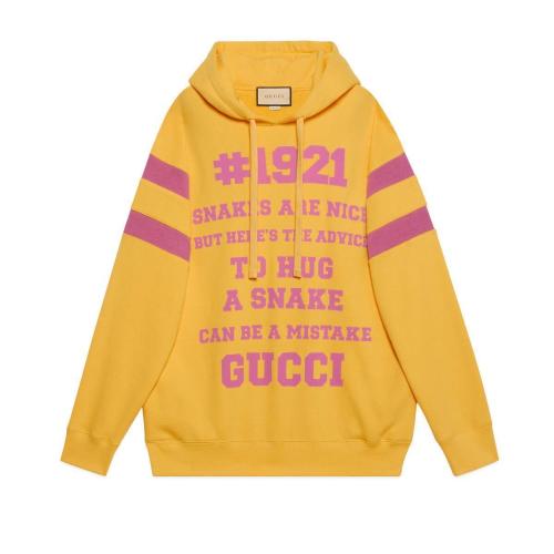  GUCCI古馳 22年秋冬 女士 “1921”印花連帽衛衣 683276 XJD3E 7256