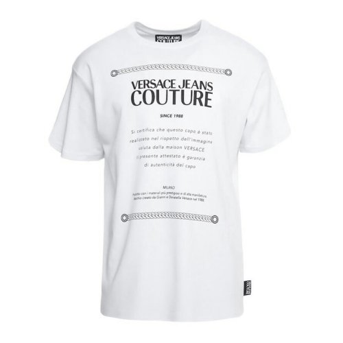  VERSACE JEANS COUTURE 女士印花棉質短袖T恤 B2HUA7BT 30212 003 PLFSX