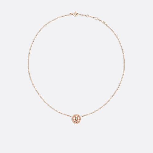  DIOR迪奧 22年秋冬 女士 項鏈 Rose des Vents 項鏈 JRDV95007_0000 預定商品1-3周發貨