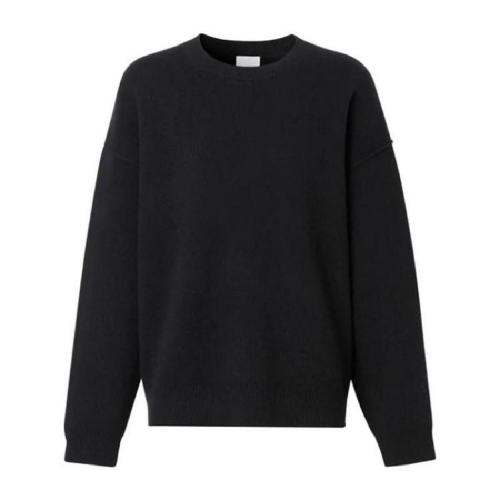  BURBERRY/博柏利 女士黑色羊絨針織衫/毛衫 80372061 PLFSX