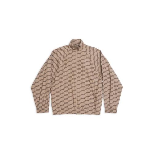  BALENCIAGA巴黎世家 22年秋冬 男士 夾克 BB MONOGRAM合身運動夾克 704495TML369378