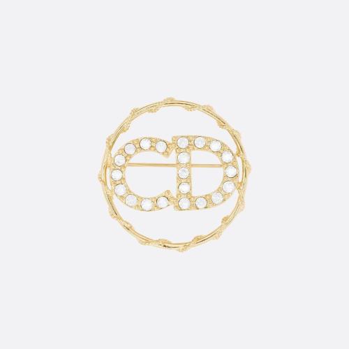  DIOR迪奧 22年秋冬 女士 胸針 Clair D Lune 胸針 V0854CDLCY_D301 預定商品1-3周發貨