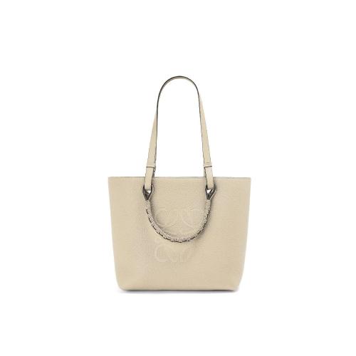  LOEWE羅意威 22年秋冬 女士 手提包 Small Anagram Tote in grained calfskin A717S72X03-2461