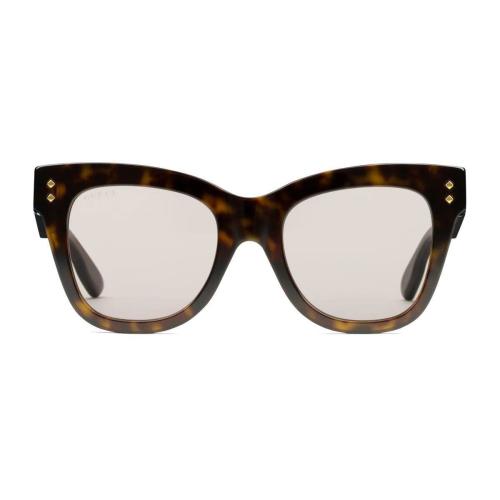  GUCCI古馳 22年秋冬 女士 貓眼造型鏡框太陽眼鏡 691297 J0740 2374