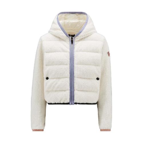  MONCLER蒙可蒙克萊 22年秋冬 女士 羽絨服 搖粒絨半羽絨連帽衛衣 H20988G00018809JL034
