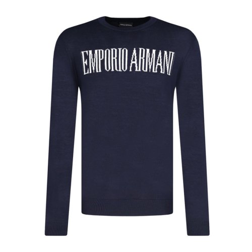  Emporio Armani/安普里奧阿瑪尼 男士深藍色時尚休閑針織衫/毛衣 6G1MYH MPXZ 0924 PLFSX