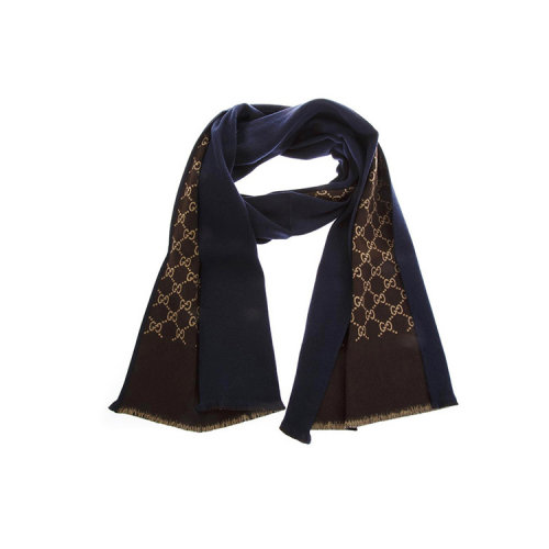 GUCCI/古馳  男士經典 混色 雙面羊毛圍巾 521104 4G744 4000 HQY012345C