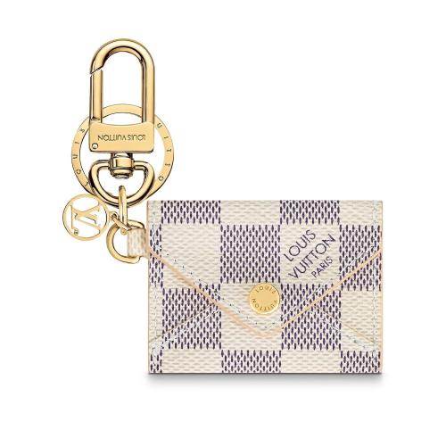  LV路易威登 22年秋冬 女士 掛飾 KIRIGAMI DAMIER AZUR 包飾與鑰匙扣 M00670