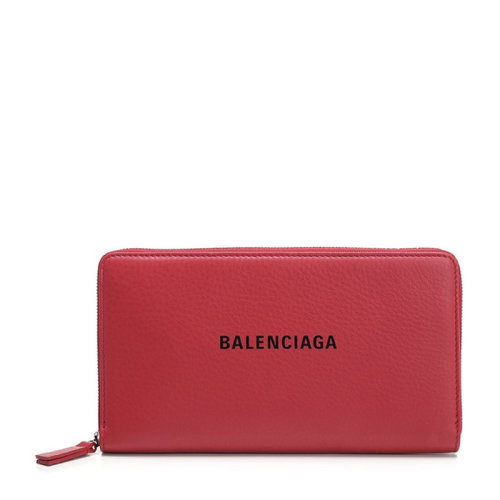Balenciaga/巴黎世家 女士純色牛皮時(shí)尚字母徽標(biāo)印花拉鏈開合長款手拿包手包錢夾錢包女包 551935-DLQ4N 多色可選