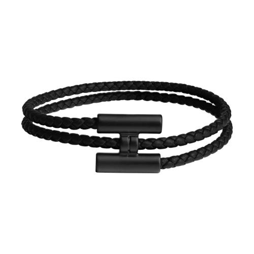  HERMES愛馬仕 22年秋冬 男士 手鏈 Bracelet Tournis Tresse H077300FI89T3 預定商品2-6周發貨