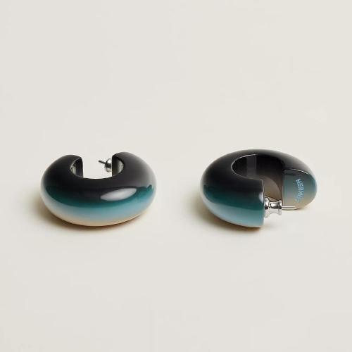  HERMES愛馬仕 22年秋冬 女士 耳環(huán) Boucles d%26s;oreilles Fusion， petit modele H057115FL04