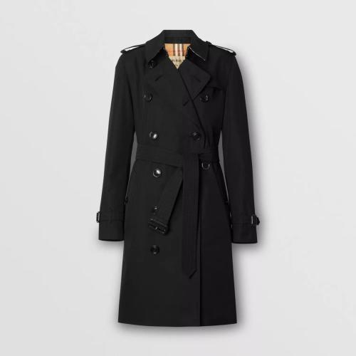  BURBERRY 22年秋冬 女士 肯辛頓版型 - 中長款 Heritage Trench 風衣 80171541 預定商品1-3周發貨
