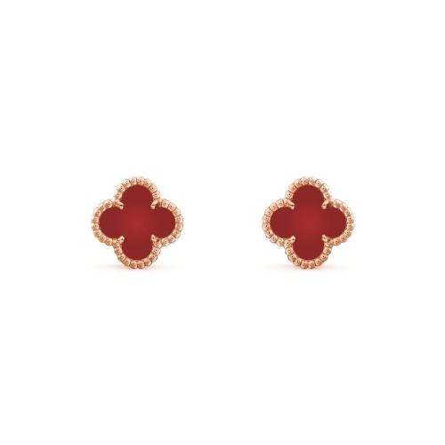  VCA梵克雅寶 22年秋冬 女士 耳環(huán) Sweet Alhambra耳釘 VCARN6BO00 預(yù)定商品1-3周發(fā)貨