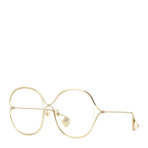 GUCCI/古馳 女士透明超大號太陽鏡墨鏡眼鏡GG0362S-001