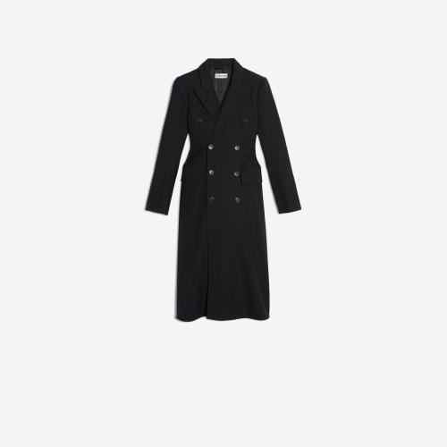  BALENCIAGA巴黎世家 22年春夏 女士 連衣裙 Hourglass 大衣 479864TDT051000