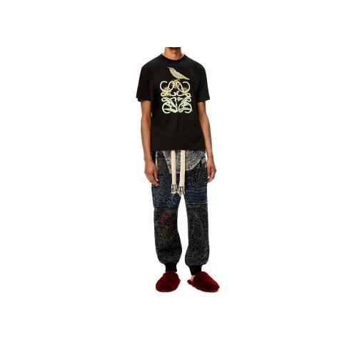  LOEWE羅意威 22年秋冬 男士 短袖T恤 Herbarium Anagram T-shirt in cotton H800Y22X16-1489