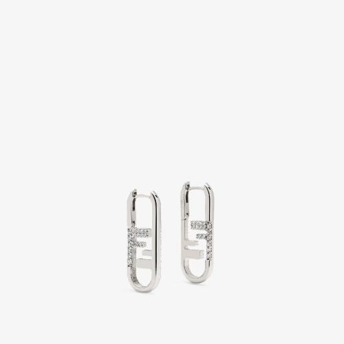  FENDI芬迪 22年秋冬 女士 耳環 O’Lock Earrings 8AH449A44GF035M