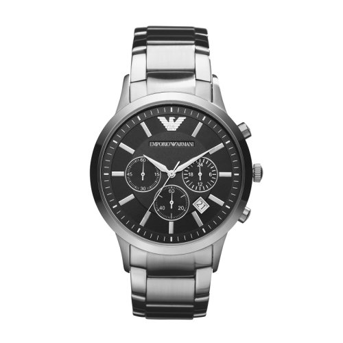 Emporio Armani/安普里奧阿瑪尼手表鋼制表帶經典時尚休閑石英男士時尚腕表 AR2434