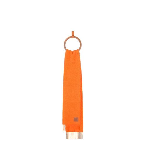  LOEWE羅意威 22年秋冬 女士 圍巾 Scarf in wool and mohair F655254X01-9100