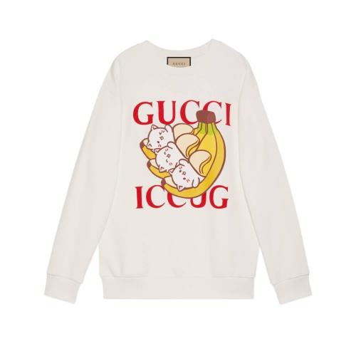  GUCCI古馳 22年秋冬 女士 Bananya x Gucci聯名系列衛衣 617964 XJDGM 9095 預定商品2-6周發貨