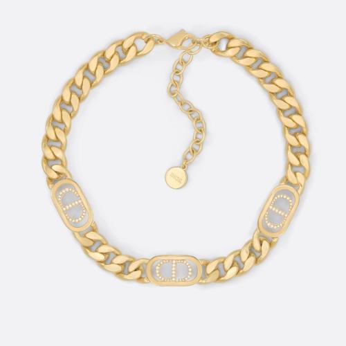  DIOR迪奧 22年秋冬 女士 項鏈 Collier 30?Montaigne N1199MTGCY_D301