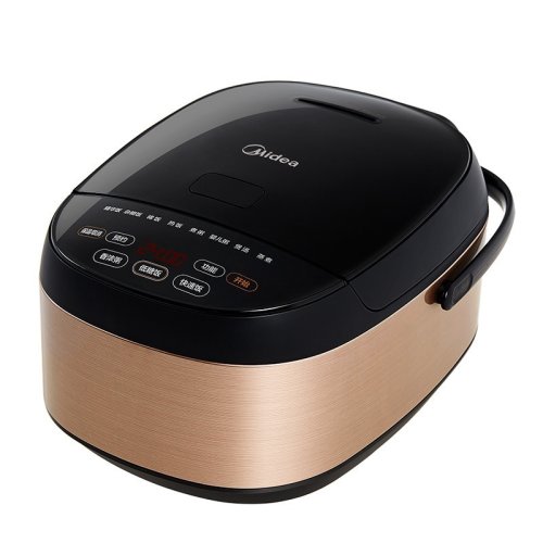 Midea/美的電飯煲家用電飯鍋瀝米養生多功能全自動智能4L聚能匠銅釜內膽40LR80