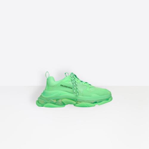  BALENCIAGA巴黎世家 22年春夏 男士 休閑運動鞋 Sneaker Triple S Clear Sole 運動鞋 541624W2 預定商品1-3周發貨