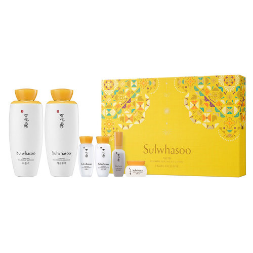 Sulwhasoo/雪花秀滋盈肌本潤顏水乳2件套裝（滋盈肌本平衡水125ml，滋盈肌本平衡乳125ml）（新老款隨機(jī)發(fā)貨）新疆不發(fā)貨