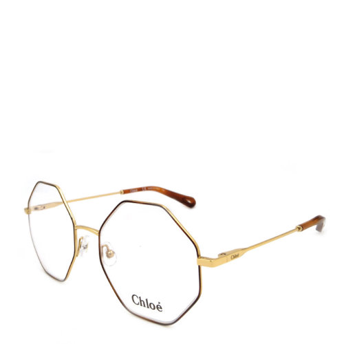CHLOE/克洛伊 蔻依 楊紫 明星同款 女士 光學鏡架 CE2134 55mm 多邊形 合金鏡框 近視眼鏡框 眼鏡架 CHLOE 克洛伊