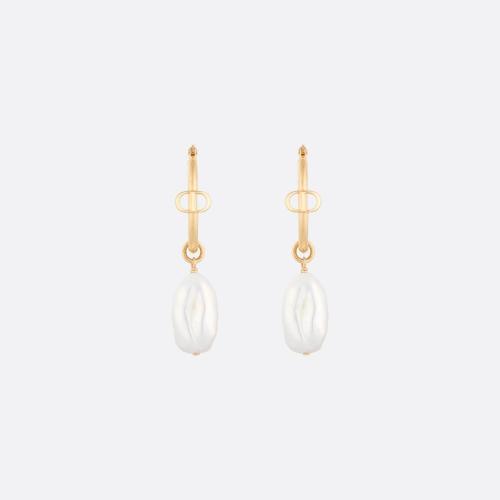  DIOR迪奧 22年秋冬 女士 耳環(huán) Boucles doreilles Petit CD E2053WOMFW_D301