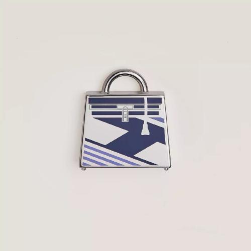  HERMES愛馬仕 22年秋冬 女士 掛飾 Accessoire Curiosite Kelly Laque H Vibration H071730FP0