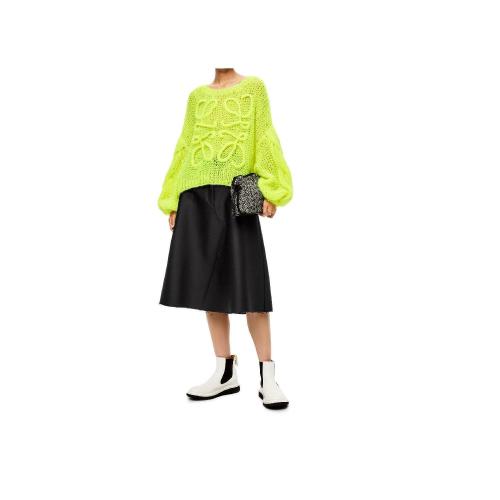  LOEWE羅意威 22年秋冬 女士 針織衫 Anagram sweater in mohair S359Y14K67-7586