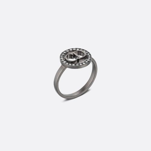  DIOR迪奧 22年秋冬 女士 戒指 Bague Clair D Lune R1237CDLCY_D04S