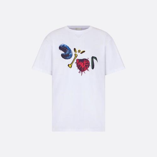  DIOR迪奧 22年秋冬 男士 短袖T恤 T-shirt oversize CACTUS JACK DIOR 213J685C0677_C089