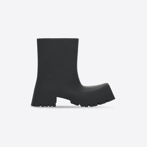  BALENCIAGA巴黎世家 22年秋冬 女士 短靴 Trooper Rubber 靴子 679326W0FO81000