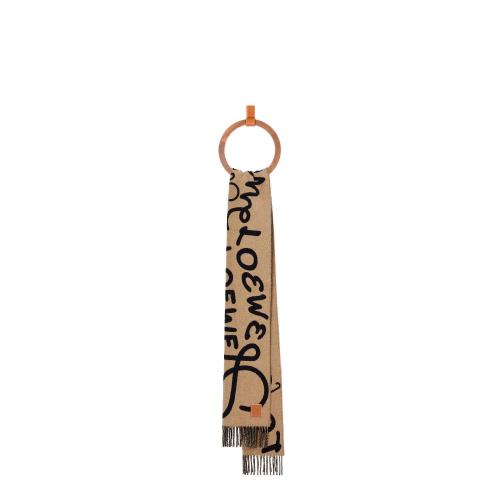  LOEWE羅意威 22年秋冬 女士 圍巾 LOEWE scarf in wool and cashmere F000487XDT-3154