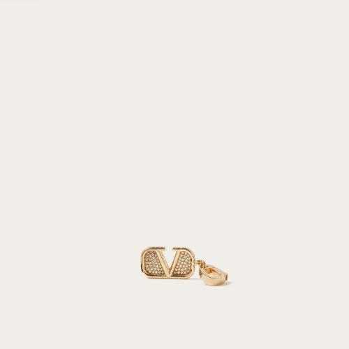  VALENTINO華倫天奴 22年秋冬 女士 掛飾 CHARM CHEZ MAISON VALENTINO VLOGO SIGNATURE EN Mé
